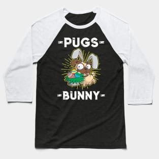 Dog Easter Egg Hunter Pugs Bunny T Shirt Gift for Girl & Boy Baseball T-Shirt